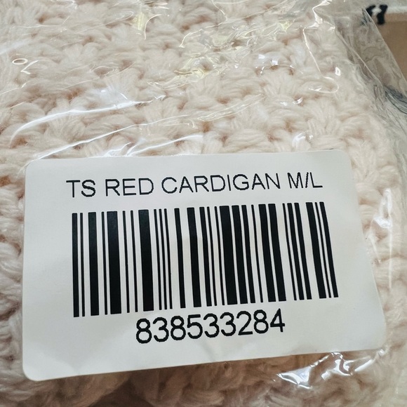 NWT Taylor Swift “Red” Sweater M/L - Picture 4 of 6